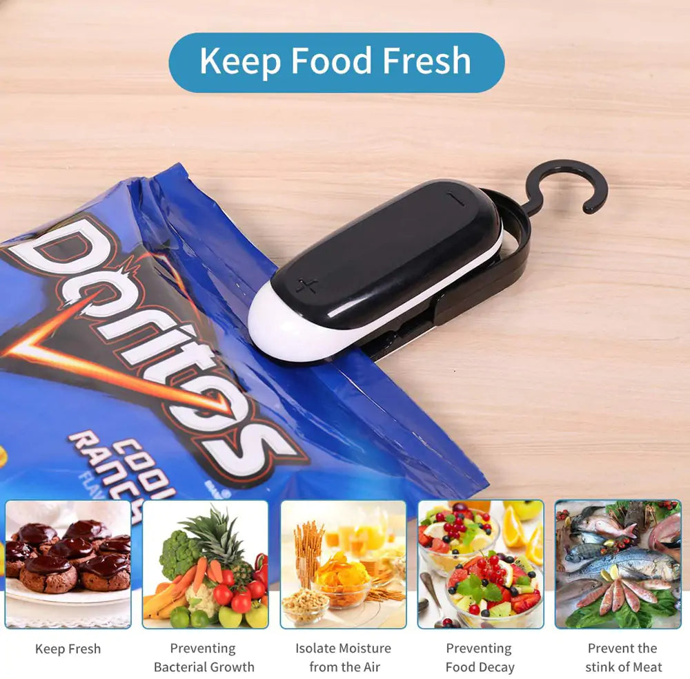 Travel-Ready Food Freshness Sealer